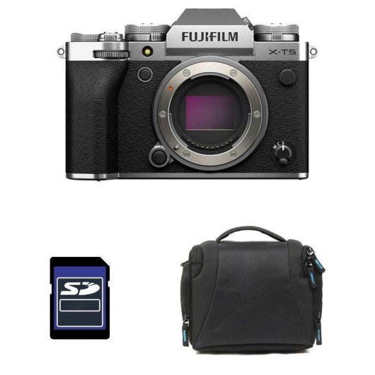 Câmara Mirrorless Fujifilm X-T5 Corpo 40.2MP Ecrã LCD 1,84M pontos WiFi