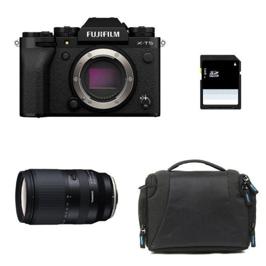 Câmara Mirrorless Fujifilm X-T5 40.2MP 18-300mm Estabilização WiFi Bluetooth