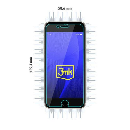 Protector de pantalla FlexibleGlass 3MK para iPhone 8