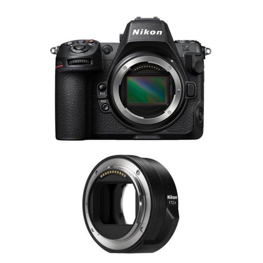 Appareil photo mirrorless Nikon Z8 45,7MP 8K 4K USB-C Cœur léger