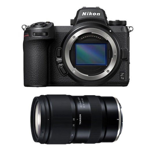 Appareil photo mirrorless Nikon Z7 II 45,7MP 28-75mm F2.8 Objectif Full-Frame WiFi