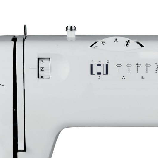 Máquina de coser Łucznik Milena II 419 Blanco 22 puntadas brazo libre