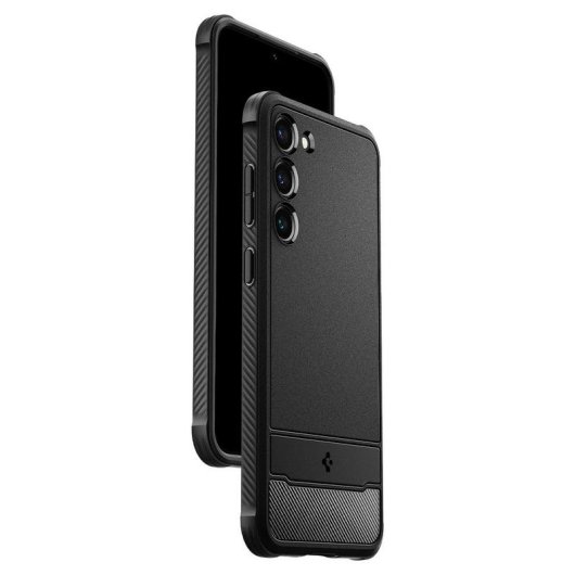 Funda para móvil Spigen Rugged Armor TPU Negra Antigolpes para Galaxy S23 6.1"