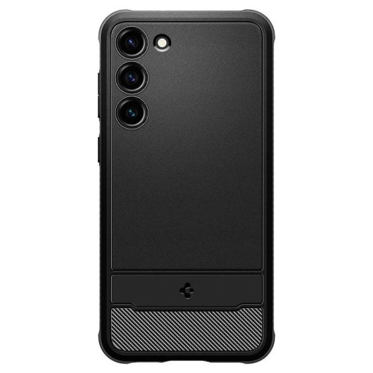 Funda para móvil Spigen Rugged Armor TPU Negra Antigolpes para Galaxy S23 6.1"