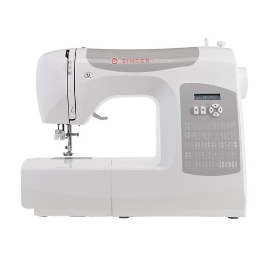 Máquina de coser Singer C5205 Automática Gris Blanco 80 puntadas LCD