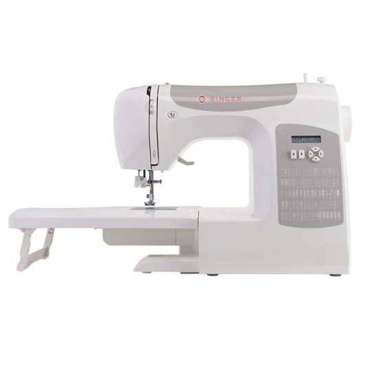 Máquina de coser Singer C5205 Automática Gris Blanco 80 puntadas LCD