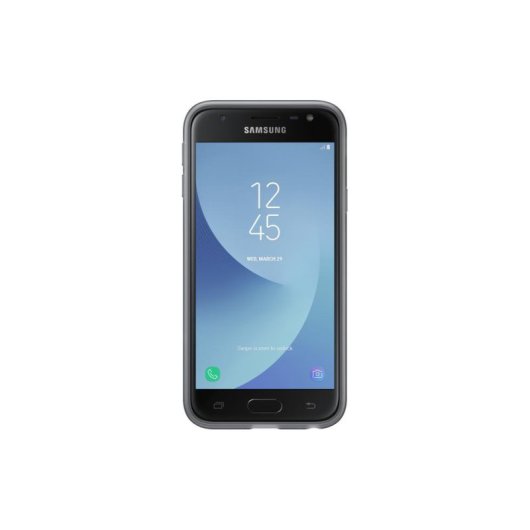 Capa Samsung EF-AJ330 Cover case Preta Antirriscos para J3 2017 5"