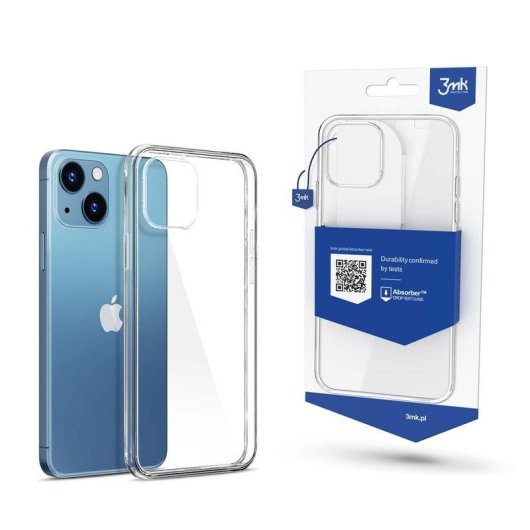 Funda para móvil 3MK Clear Case Hartschale TPU transparent für iPhone 13 6,1"