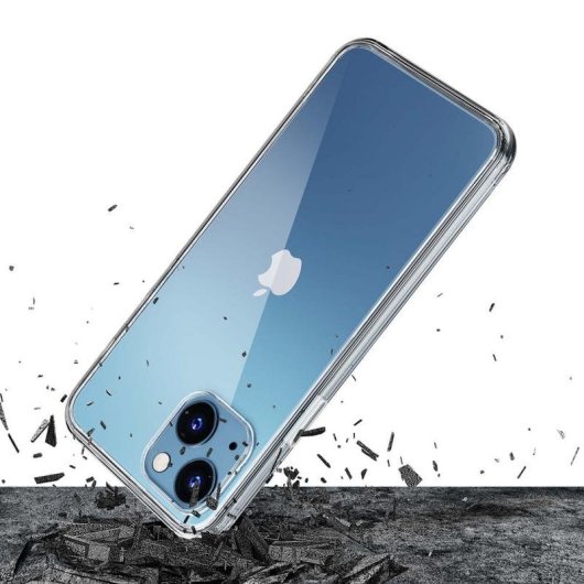 Funda para móvil 3MK Clear Case Hartschale TPU transparent für iPhone 13 6,1"