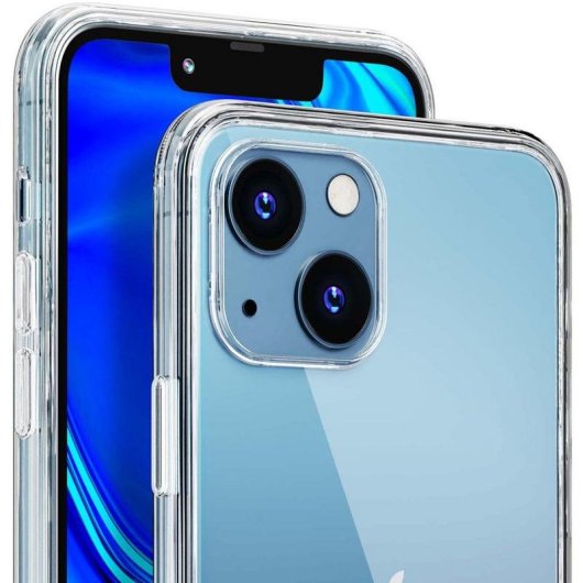 Funda para móvil 3MK Clear Case Hartschale TPU transparent für iPhone 13 6,1"