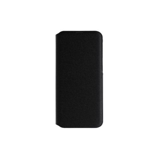 Capa para telemóvel Samsung EF-WA202 carteira preta com bolso para Galaxy A20e
