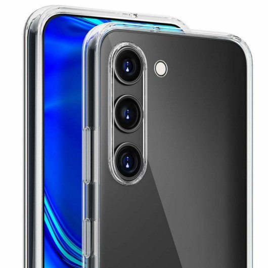 Handyhülle 3MK Clear Case flexibel transparent für Galaxy S23 5G