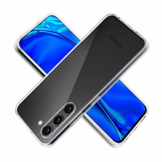 Handyhülle 3MK Clear Case flexibel transparent für Galaxy S23 5G