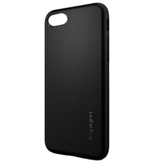 Funda para móvil Spigen Liquid Armor TPU Negra Cover resistente para iPhone 7 4,7"