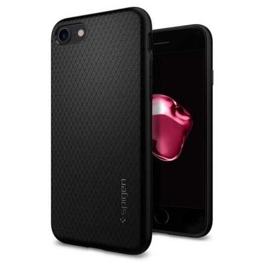 Funda para móvil Spigen Liquid Armor TPU Negra Cover resistente para iPhone 7 4,7"
