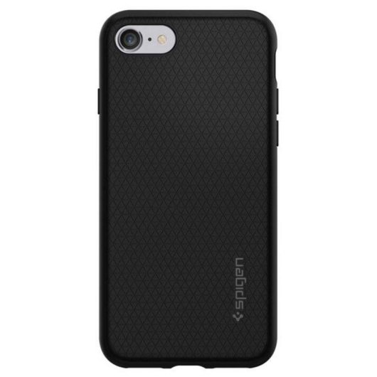 Funda para móvil Spigen Liquid Armor TPU Negra Cover resistente para iPhone 7 4,7"