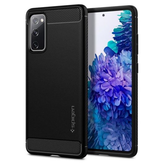 Funda para móvil Spigen ACS01847 Cover TPU Negra para Samsung Galaxy S20 FE