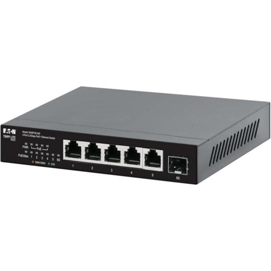 Conmutador Tripp Lite NG5POE-M2 5 Puertos 2.5 Gbps PoE+ 70W Metal