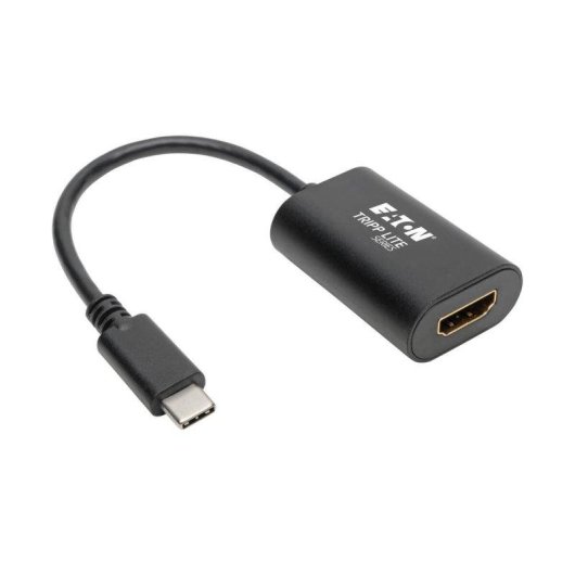 Adaptador USB-C a HDMI 4K 60Hz Eaton Tripp Lite U444-06N-HD4K6B Negro