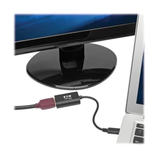 Adaptador USB-C a HDMI 4K 60Hz Eaton Tripp Lite U444-06N-HD4K6B Negro