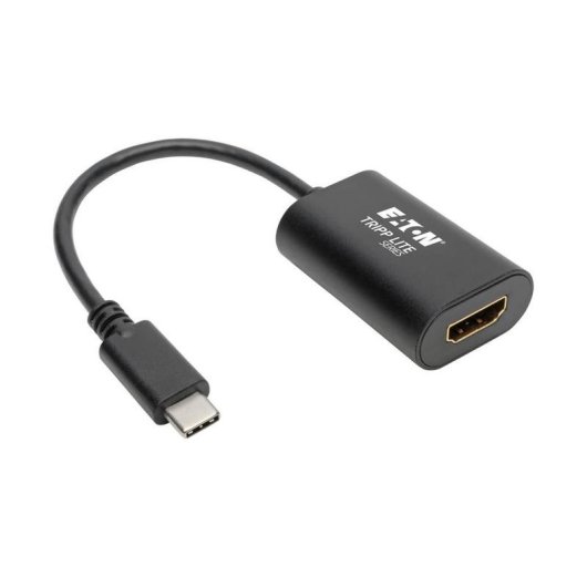 Adaptador USB-C a HDMI 4K 60Hz Eaton Tripp Lite U444-06N-HD4K6B Negro