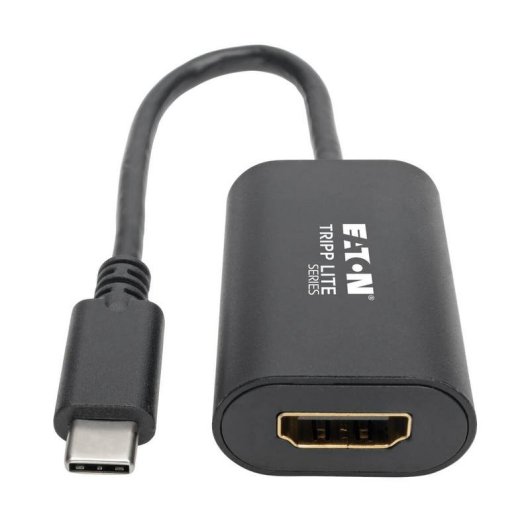 Adaptador USB-C a HDMI 4K 60Hz Eaton Tripp Lite U444-06N-HD4K6B Negro