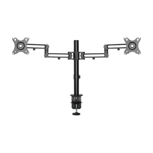 Eaton DDR1327SDFC-1 Support Moniteur Double Bras pour Bureau 13 à 27" VESA 75x75 à 100x100 Max 16Kg