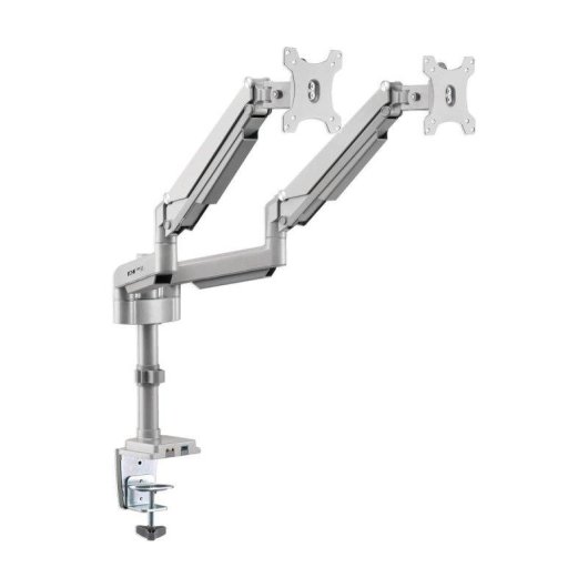 Eaton DDR1732DAL Support Moniteur Double Bras Flexible Bureau 17 à 32" VESA 75x75 à 100x100 Max 18Kg