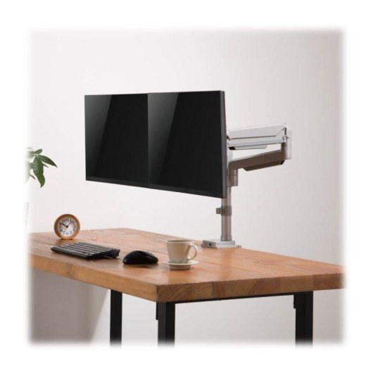 Eaton DDR1732DAL Support Moniteur Double Bras Flexible Bureau 17 à 32" VESA 75x75 à 100x100 Max 18Kg