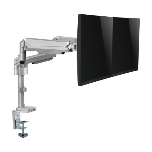 Eaton DDR1732DAL Support Moniteur Double Bras Flexible Bureau 17 à 32" VESA 75x75 à 100x100 Max 18Kg
