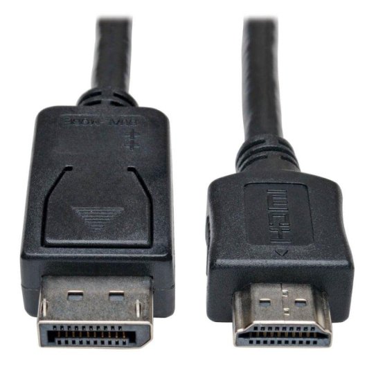 Cabo Adaptador DisplayPort para HDMI Eaton 6 pés (1,8 m) M/M