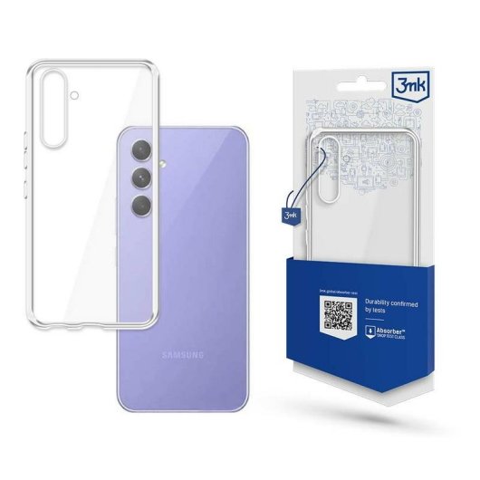 Funda para móvil 3MK Clear Case Silicone Transparente para Galaxy A54 5G