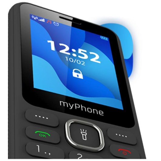 Teléfono móvil myPhone 6320 Dual SIM 2.4" Negro