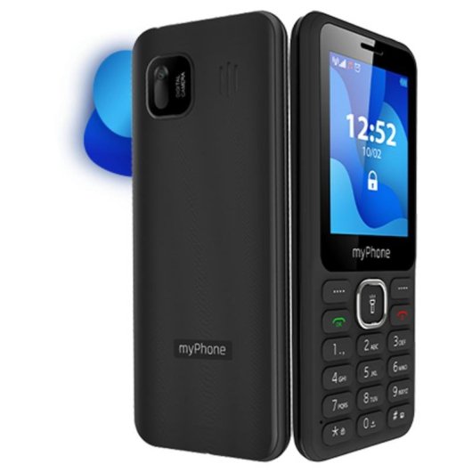 Teléfono móvil myPhone 6320 Dual SIM 2.4" Negro