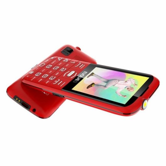Teléfono móvil Evolveo EasyPhone Dual SIM 2.8" Rojo