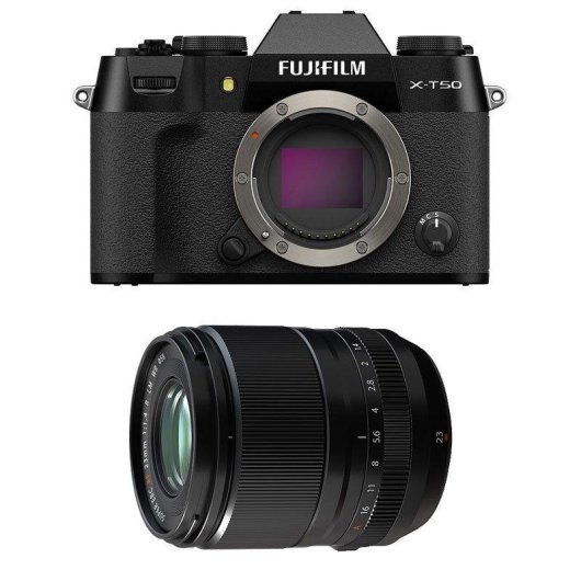 Câmara Mirrorless Fujifilm X-T50 40,2MP WiFi 23mm f/1.4 Estabilização