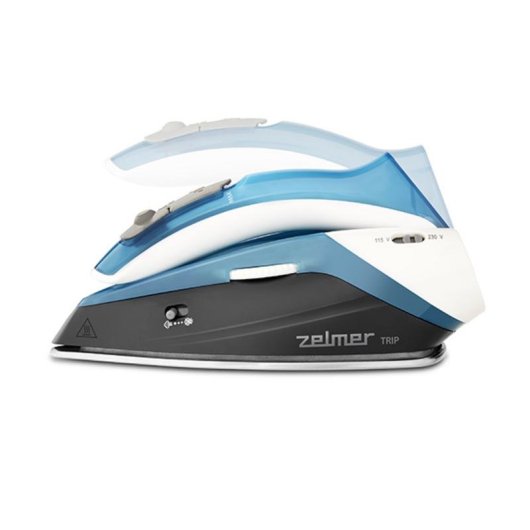 Ferro Zelmer ZIR0500 Vapor-seco Solha de Aço Inoxidável 1100W