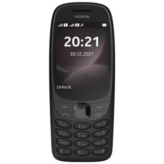 Téléphone Nokia 6310 2G Dual SIM 2.8" Noir 16MB 8MB