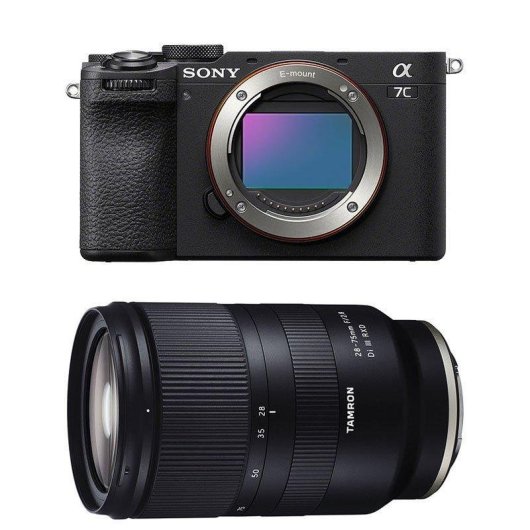 Câmara Mirrorless Sony Alpha 7C II 33MP 4K 60p Tamron 28-75mm F2.8 Sensor Full-Frame
