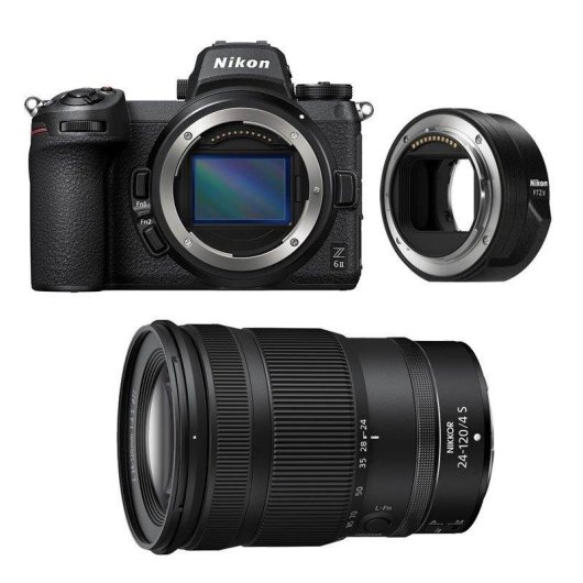 Appareil photo Mirrorless Nikon Z6 II 24.5MP 24-120mm Full-Frame USB-C