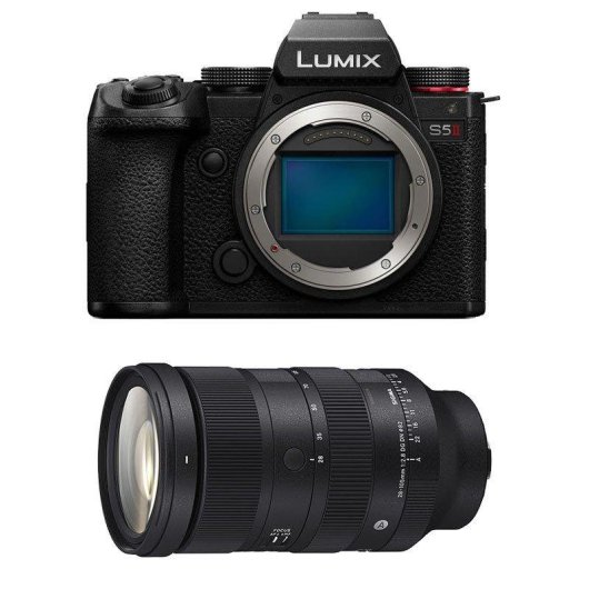 Appareil photo Mirrorless Panasonic Lumix S5 Mark II 24,2MP 28-105mm Full-Frame WiFi Bluetooth