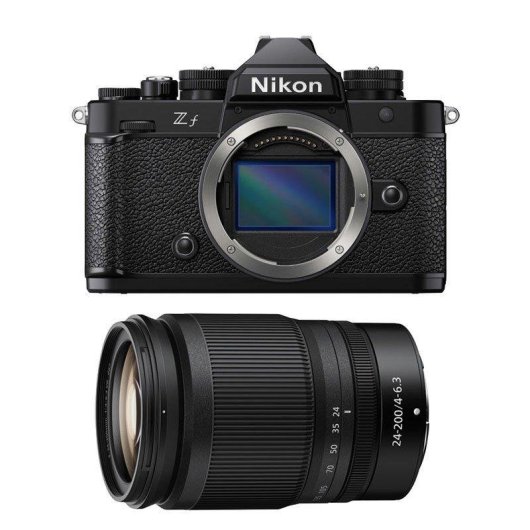 Câmara Mirrorless Nikon Zf 24,5MP Full-Frame 24-200mm VR Ecrã Tátil WiFi