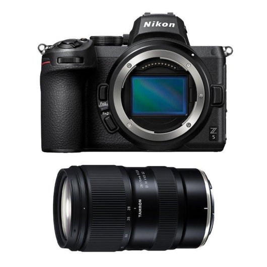 Fotocamera Mirrorless Nikon Z5 24.3MP Tamron 28-75mm F2.8 Full-Frame WiFi Bluetooth
