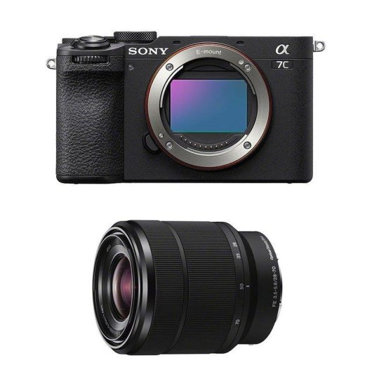 Câmara Mirrorless Sony Alpha 7C II 33MP 4K 60p 28-70mm Sensor Full-Frame WiFi