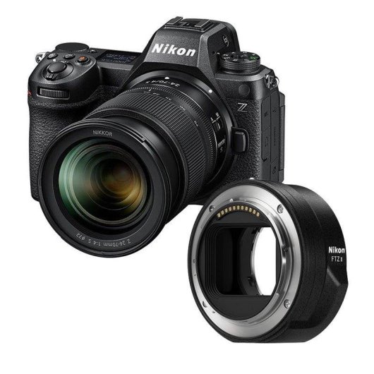 Câmara Mirrorless Nikon Z6 III 24,5MP 24-70mm F4 S Sensor Full-Frame