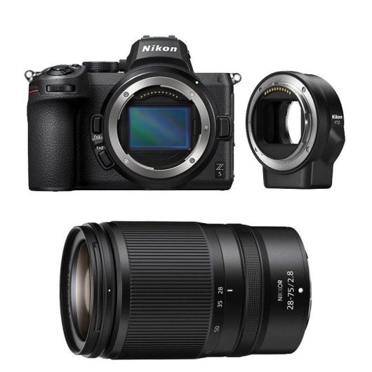 Fotocamera mirrorless Nikon Z5 24.3MP 28-75mm f/2.8 Full-Frame WiFi Bluetooth