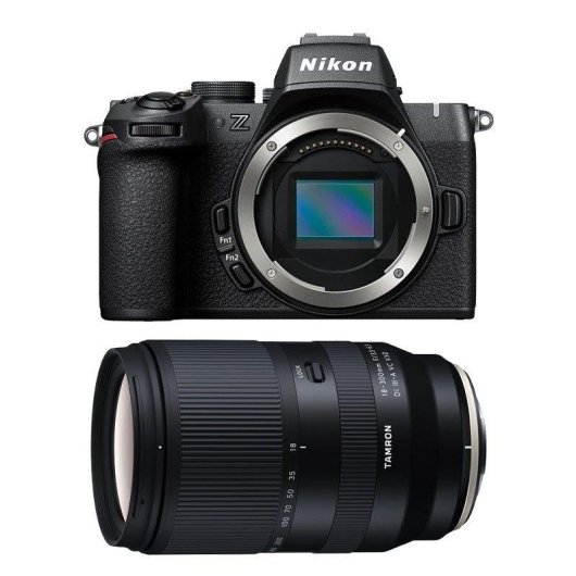 Cámara Mirrorless Nikon Z50 II 20.9MP 4K 18-300mm WiFi Bluetooth + Objetivo Tamron