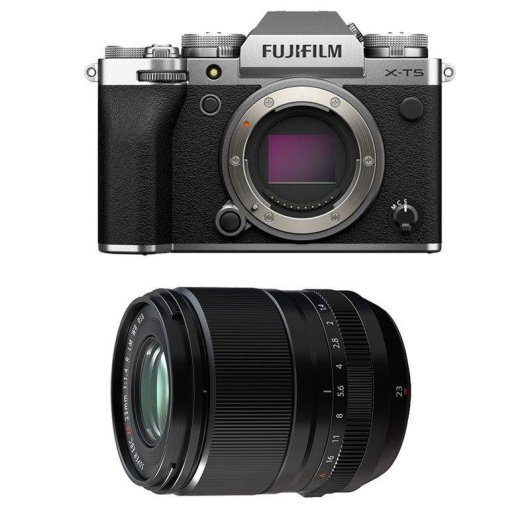 Appareil photo mirrorless Fujifilm X-T5 40.2MP 23mm f/1.4 WiFi