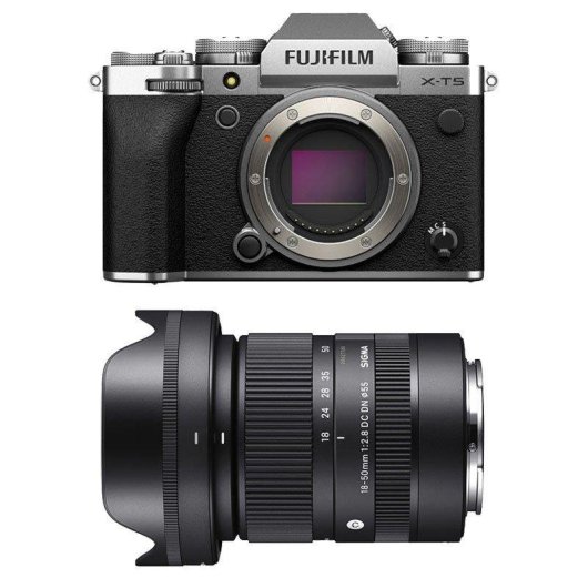 Appareil photo mirrorless Fujifilm X-T5 40.2MP 18-50mm WiFi Bluetooth