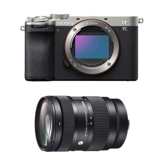 Câmara Mirrorless Sony Alpha 7C II 33MP 4K 28-70mm Sensor Full-Frame WiFi